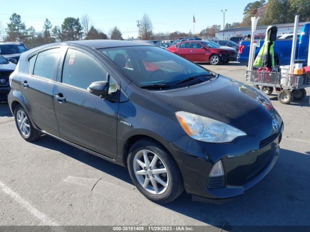 TOYOTA PRIUS C 2013 jtdkdtb39d1049509