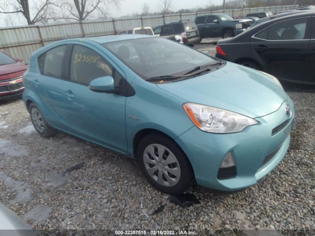 TOYOTA PRIUS C 2013 jtdkdtb39d1049767