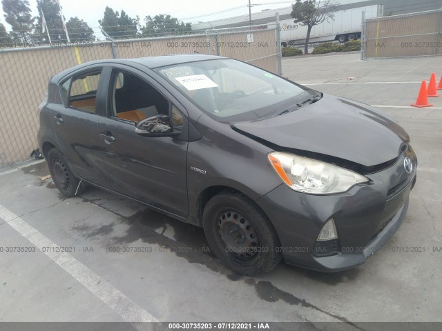 TOYOTA PRIUS C 2013 jtdkdtb39d1050126