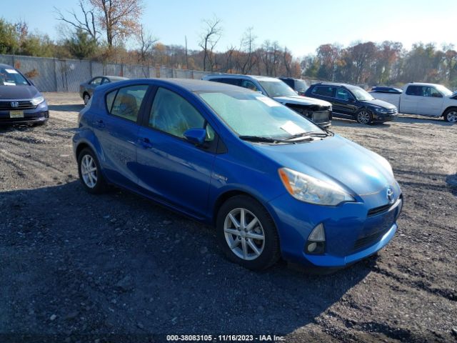 TOYOTA PRIUS C 2013 jtdkdtb39d1053317