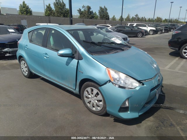 TOYOTA PRIUS C 2013 jtdkdtb39d1053981