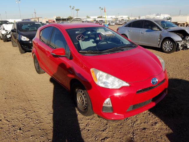 TOYOTA PRIUS C 2013 jtdkdtb39d1054709