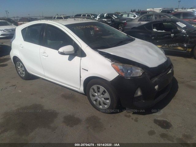 TOYOTA PRIUS C 2013 jtdkdtb39d1056492