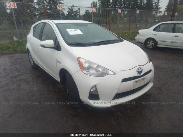 TOYOTA PRIUS C 2013 jtdkdtb39d1538749