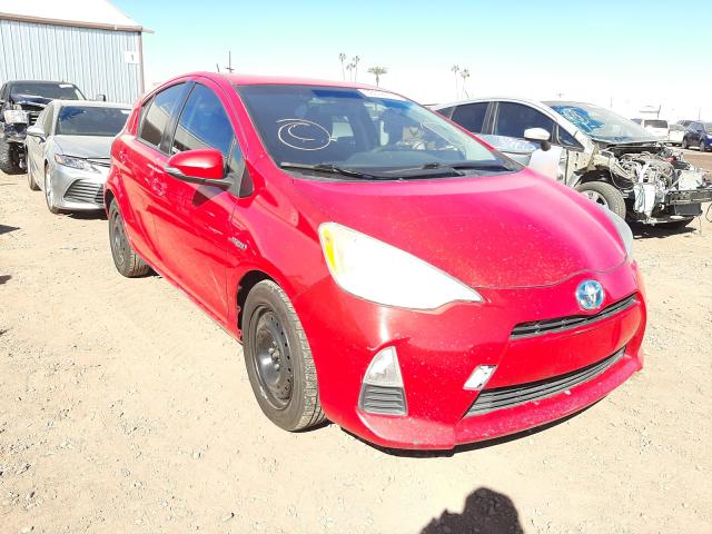 TOYOTA PRIUS C 2013 jtdkdtb39d1542588