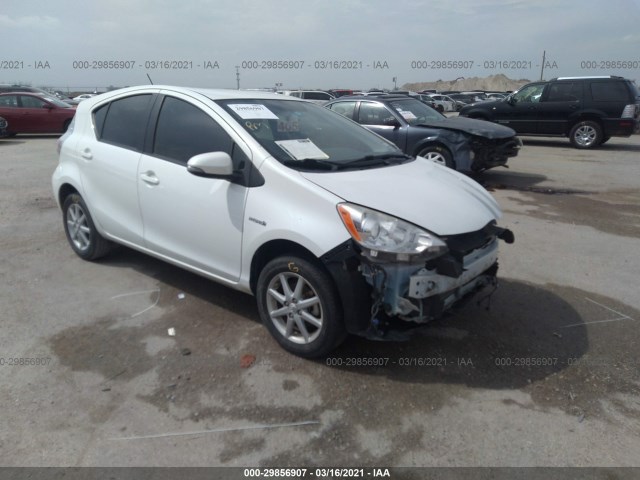 TOYOTA PRIUS C 2013 jtdkdtb39d1545040