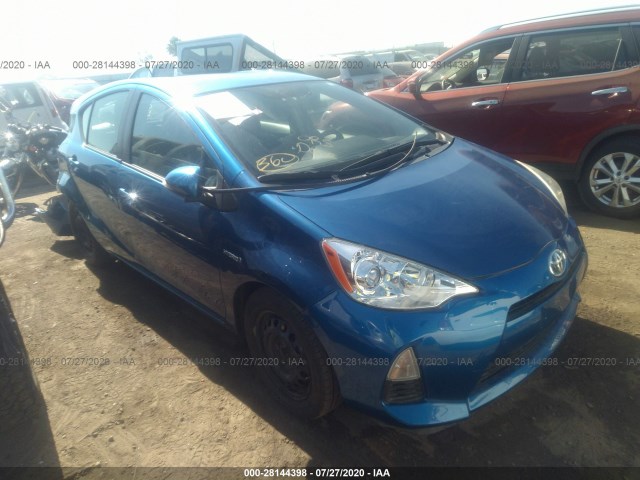 TOYOTA PRIUS C 2013 jtdkdtb39d1552618