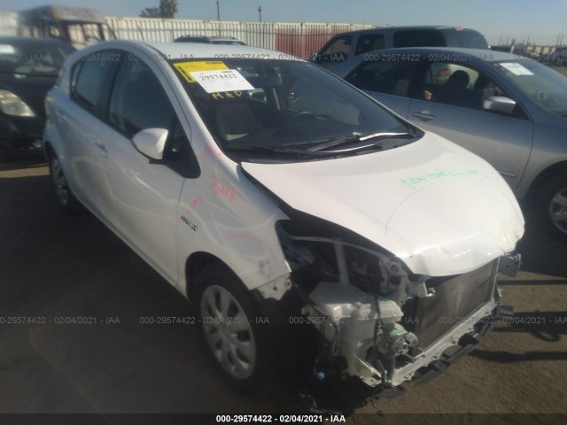 TOYOTA PRIUS C 2013 jtdkdtb39d1554661