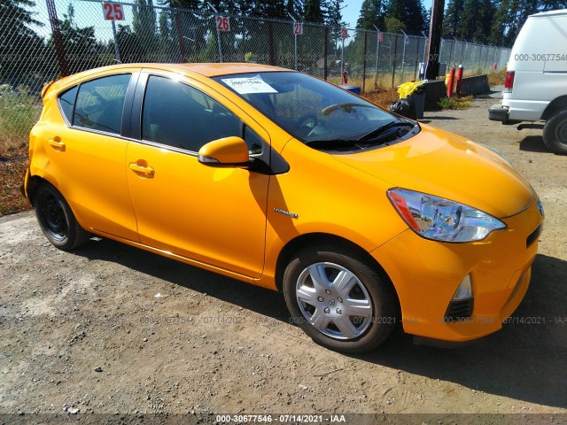 TOYOTA PRIUS C 2014 jtdkdtb39e1078333