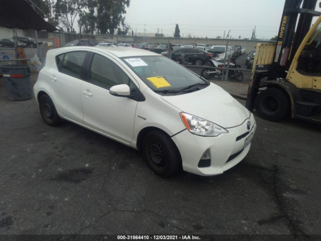 TOYOTA PRIUS C 2014 jtdkdtb39e1083662