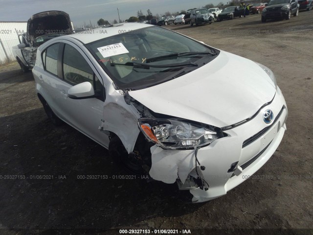 TOYOTA PRIUS C 2014 jtdkdtb39e1564561