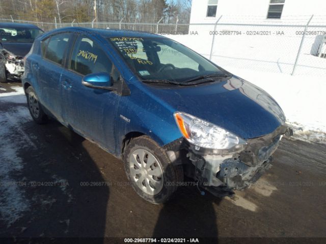 TOYOTA PRIUS C 2014 jtdkdtb39e1565855