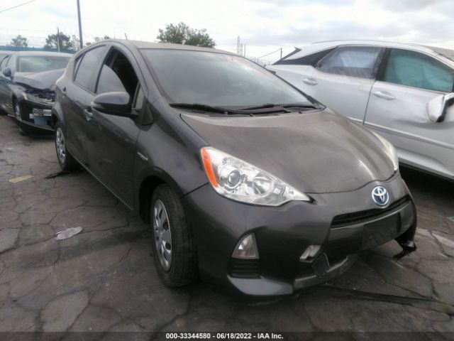 TOYOTA PRIUS C 2014 jtdkdtb39e1574703