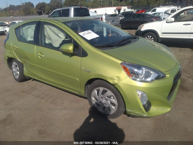 TOYOTA PRIUS C 2015 jtdkdtb39f1088975