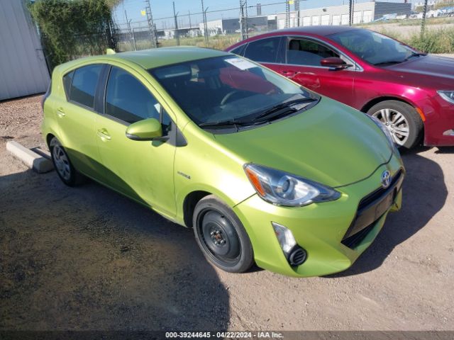 TOYOTA PRIUS C 2015 jtdkdtb39f1091665