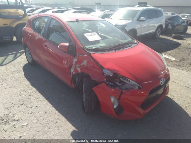 TOYOTA PRIUS C 2015 jtdkdtb39f1579854