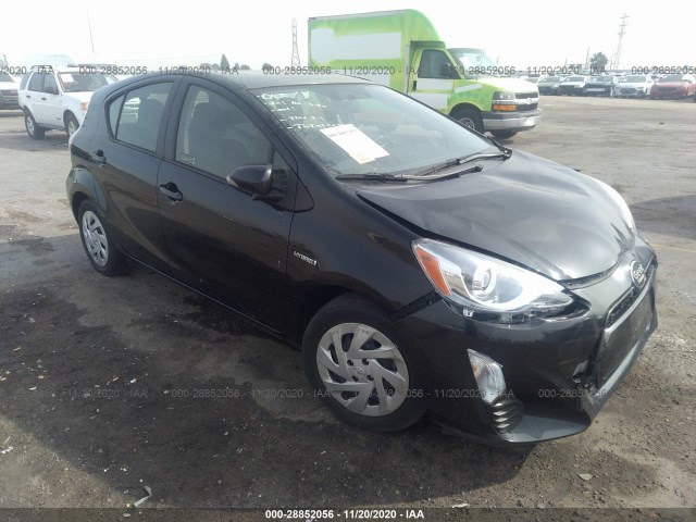 TOYOTA PRIUS C 2016 jtdkdtb39g1124861