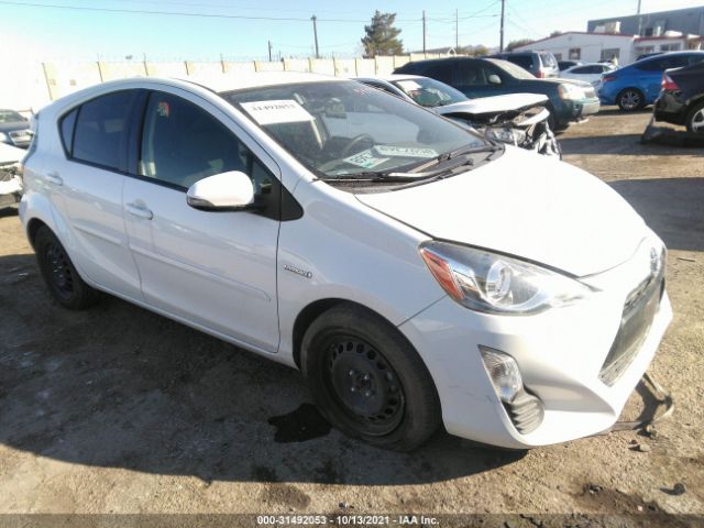 TOYOTA PRIUS C 2016 jtdkdtb39g1139750