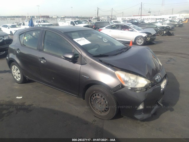 TOYOTA PRIUS C 2012 jtdkdtb3xc1000639