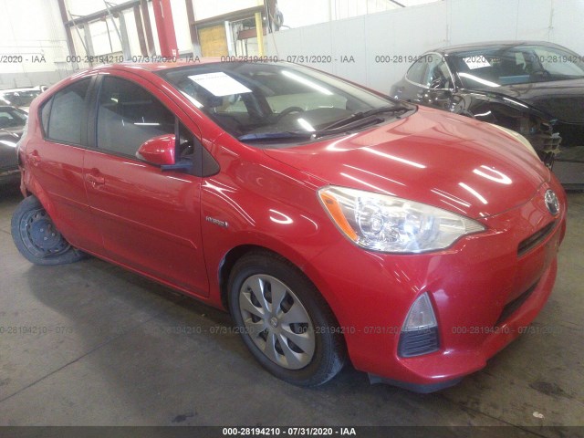 TOYOTA PRIUS C 2012 jtdkdtb3xc1005646