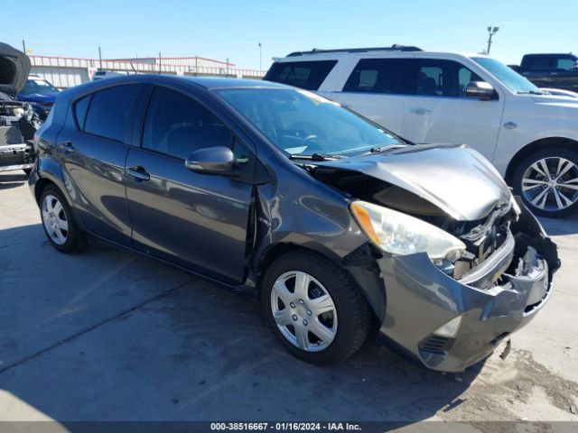 TOYOTA PRIUS C 2012 jtdkdtb3xc1006957