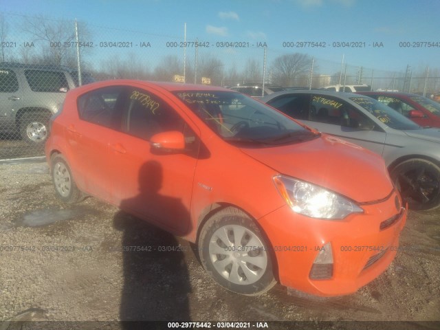 TOYOTA PRIUS C 2012 jtdkdtb3xc1013925