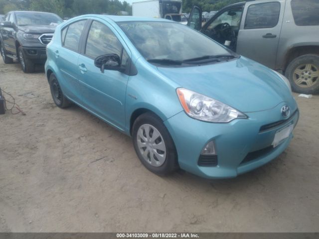 TOYOTA PRIUS C 2012 jtdkdtb3xc1016615