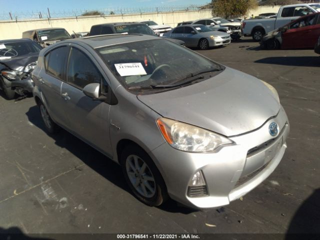 TOYOTA PRIUS C 2012 jtdkdtb3xc1017067