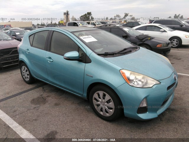 TOYOTA PRIUS C 2012 jtdkdtb3xc1021796