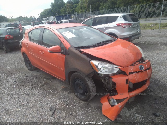 TOYOTA PRIUS C 2012 jtdkdtb3xc1024505