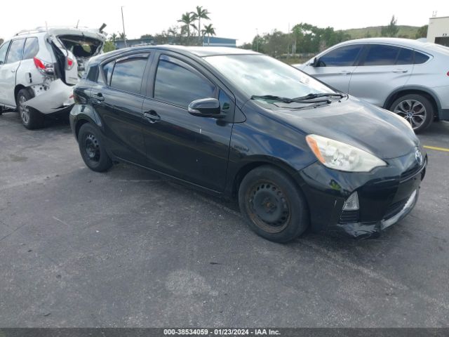 TOYOTA PRIUS C 2012 jtdkdtb3xc1504673