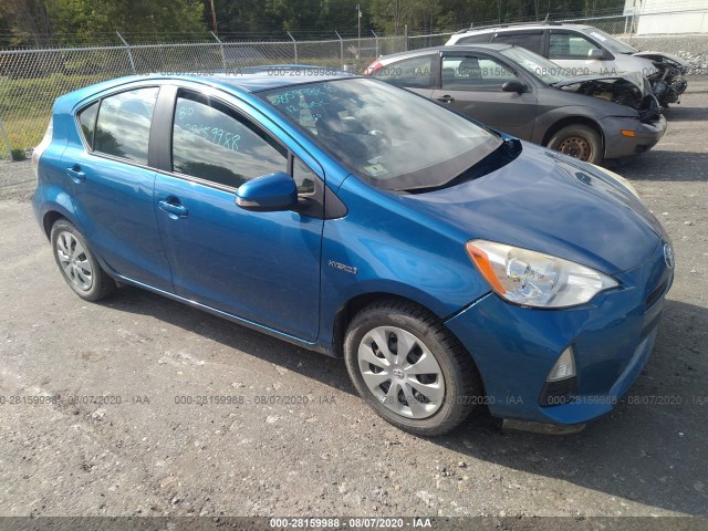 TOYOTA PRIUS C 2012 jtdkdtb3xc1508514