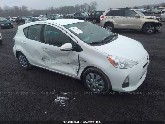 TOYOTA PRIUS C 2012 jtdkdtb3xc1512241