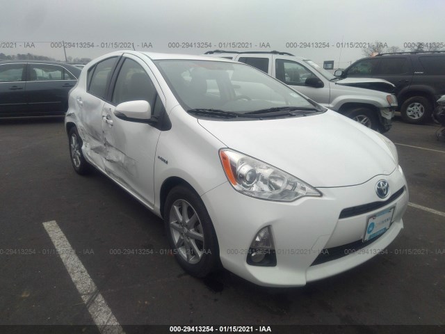 TOYOTA PRIUS C 2012 jtdkdtb3xc1514698