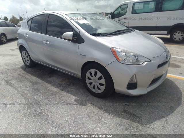 TOYOTA PRIUS C 2012 jtdkdtb3xc1515026