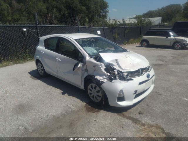 TOYOTA PRIUS C 2012 jtdkdtb3xc1515690