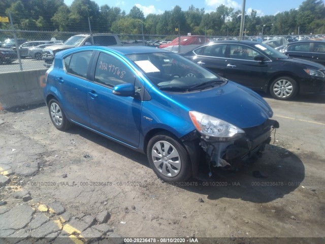 TOYOTA PRIUS C 2012 jtdkdtb3xc1517472