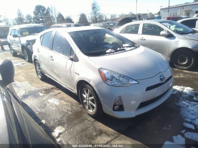 TOYOTA PRIUS C 2012 jtdkdtb3xc1519688