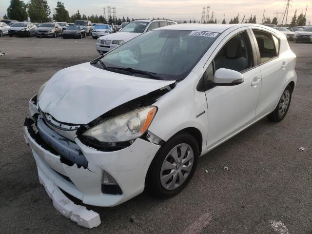 TOYOTA PRIUS C 2013 jtdkdtb3xd1042052