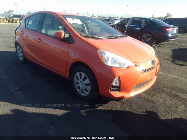 TOYOTA PRIUS C 2013 jtdkdtb3xd1043296