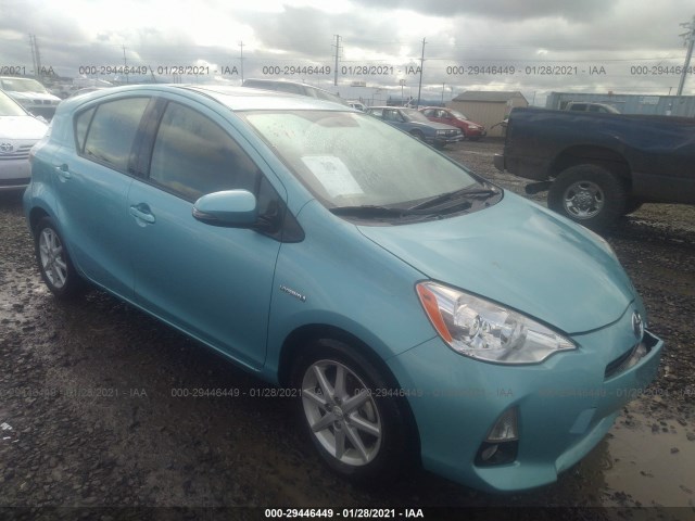 TOYOTA PRIUS C 2013 jtdkdtb3xd1053035