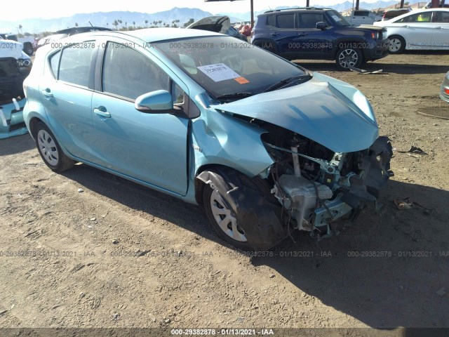 TOYOTA PRIUS C 2013 jtdkdtb3xd1055772