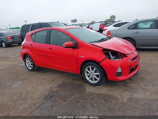 TOYOTA PRIUS C 2013 jtdkdtb3xd1529168