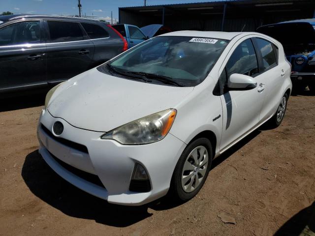 TOYOTA PRIUS C 2013 jtdkdtb3xd1532135