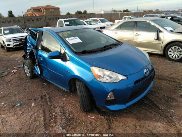 TOYOTA PRIUS C 2013 jtdkdtb3xd1533429