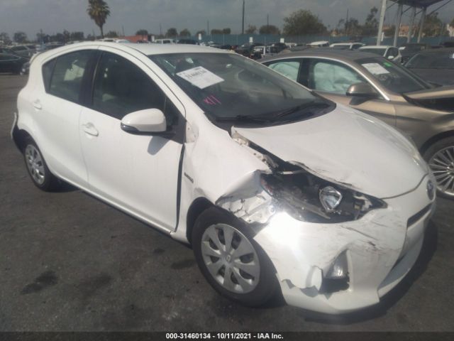 TOYOTA PRIUS C 2013 jtdkdtb3xd1536556