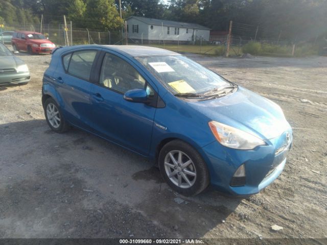 TOYOTA PRIUS C 2013 jtdkdtb3xd1538968