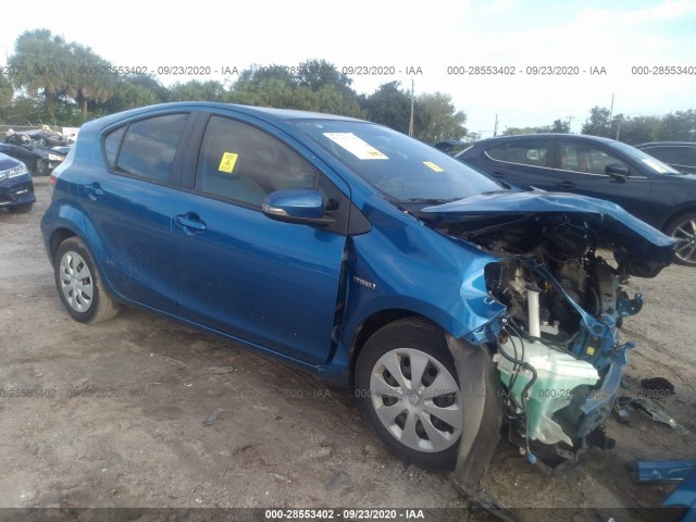 TOYOTA PRIUS C 2013 jtdkdtb3xd1540963