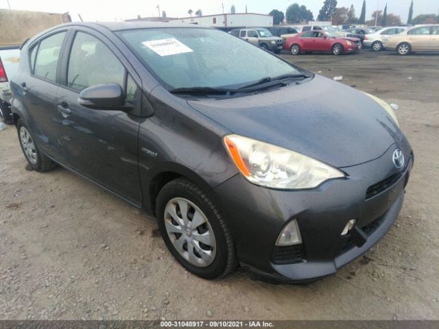 TOYOTA PRIUS C 2013 jtdkdtb3xd1541188