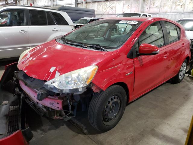 TOYOTA PRIUS C 2013 jtdkdtb3xd1542616